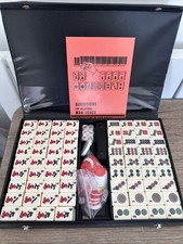 Vintage Mahjong Tile Game In