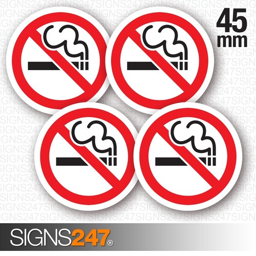 Smoking stickers 45mm - 4, x