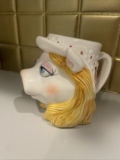 Miss Piggy Coffee Cup Mug, The Muppets Show, 12 Oz Pig Pencil Holder, Vintage