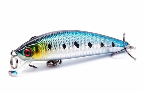 Minnow fishing lure 8 - lure, 7.5g