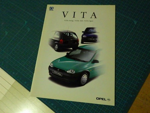 Opel vita japanese brochure - opel,