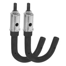  2 Pcs Extension Ladder Wall Hook Detachable Hooks for Telescoping