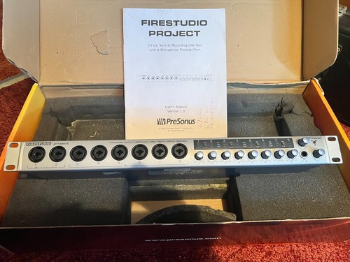 Presonus firestudio project - presonus,