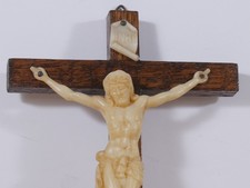 Vintage Wooden Crucifix Wall