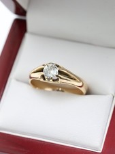 18ct Yellow Solid Gold Natural