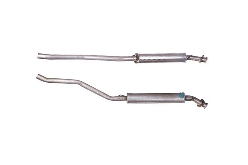 Exhaust silencer centre - silencer,