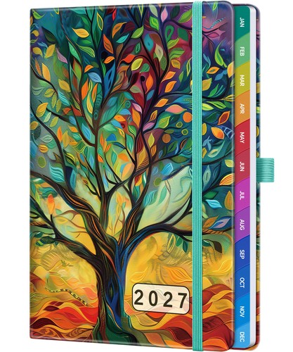 2027 diary week view - a5, to