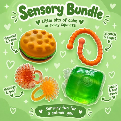 Sensory fidget toy - 10, x