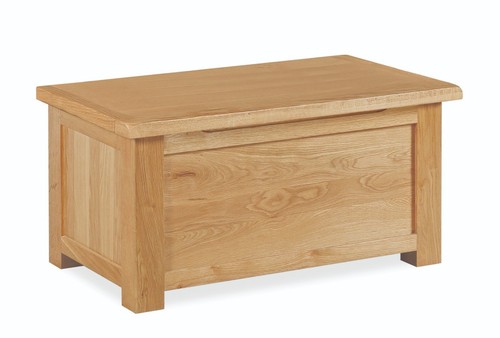 Baysdale oak blanket box - baysdale,