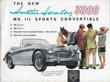 AUSTIN Healey 3000 Sports