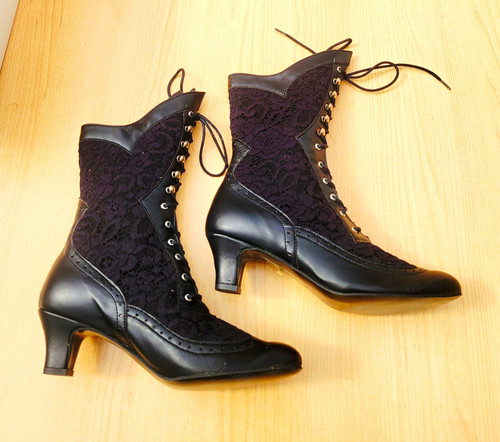 Women black leather - women's,