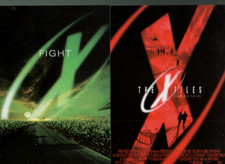 2 x X Files TV Postcards