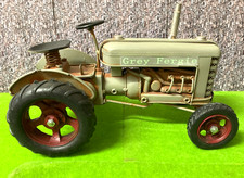 Collectors Item, Tin Plate Vintage Grey Fergie Tractor From Yesteryear,  New