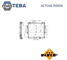 53151 ENGINE COOLING RADIATOR