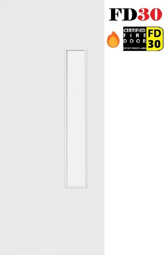 Branded white primed - white, side