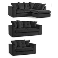 Fernando Black L Shape Corner