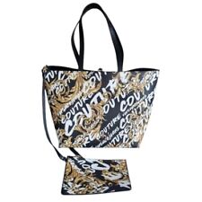 versace jeans couture tote bag with detachable Pouch Dustbag Bnwt 