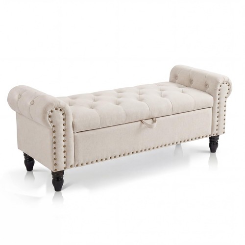 51in bedroom storage bench - bedroom,
