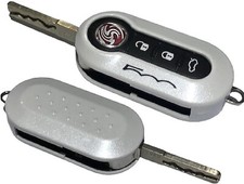 Key Case for FIAT 500C L 500 Abarth Punto Grande Brava Panda Stilo Glitter Pearl
