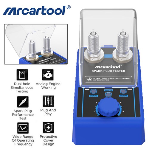 Spark plug tester - plug, holes