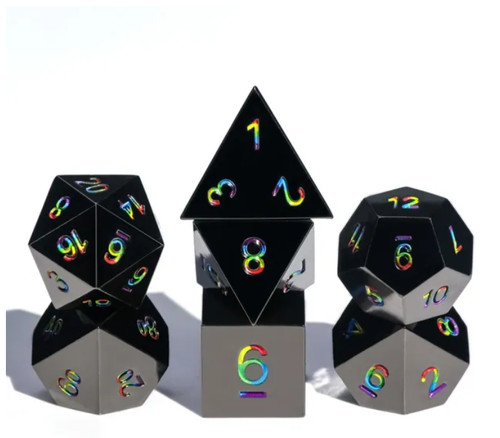 Black rainbow metal - rainbow,