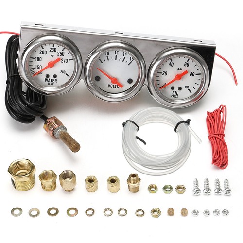 Gauge water temp - 3, volt