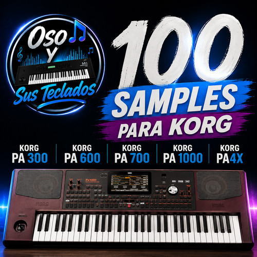 100 samples korg - 100, pa