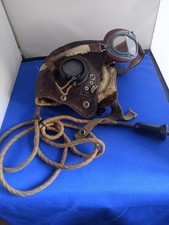 WWII RAF FLIGHT HELMET WITH
