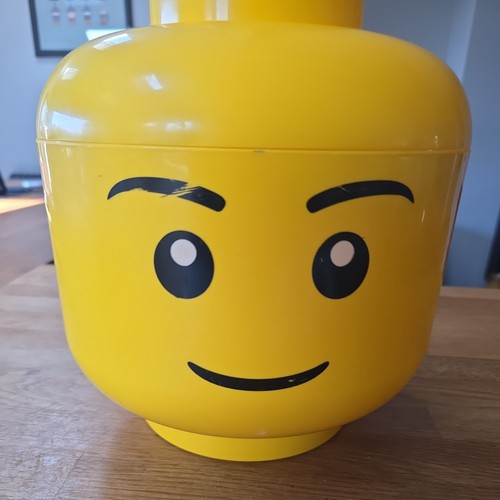 Large lego head storage - head,