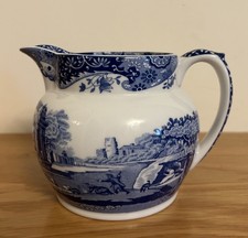 Spode Blue Italian 1 Pint Jug