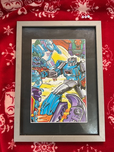 Art print framed retro - print,