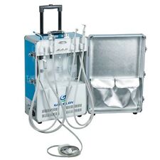 600W Mobile Dental Chair Suction Portable Dental Unit With Air Compressor