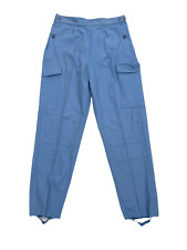 Vintage 60s 70s Women's Swedish civil defence trousers pants military cargo army