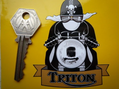 Triton cafe racer - triton, sticker