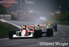 Ayrton Senna leading F1 1992