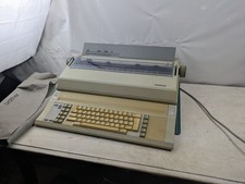 Vintage Brother EM-750 fx Electronic Typewriter Made In UK 