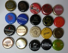 20 Beer and Cider Bottle Caps