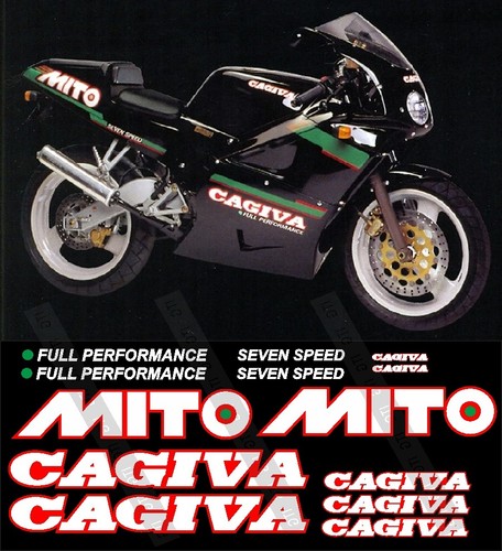 Replica stickers cagiva - replica,