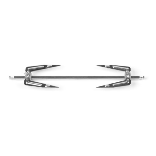 Rotisserie fork for - for, salter