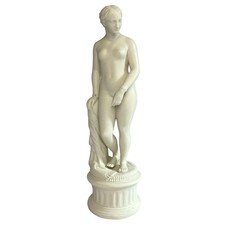 The Greek Slave Copy Of Hiram Powers 19th Century Style Parian Ware Statue