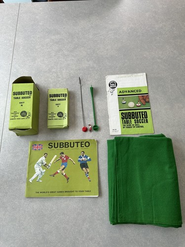 Vintage subbuteo football - subbuteo,