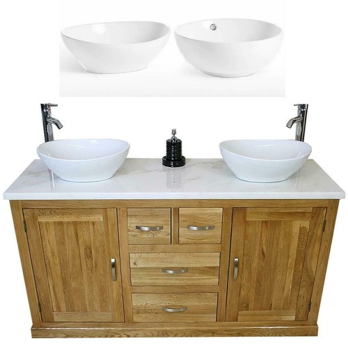 Bathroom double vanity - bathroom, unit