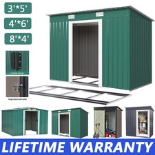 Metal Garden Shed 6 X 4, 8 X