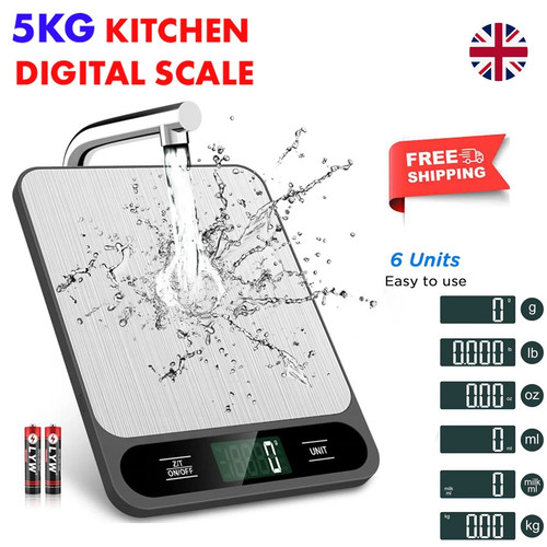 5kg stainless steel digital - 5kg,