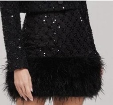 Nadine Merabi Black Sequin