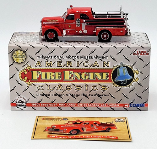 Corgi 1958 seagrave 70th anniv - seagrave,
