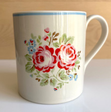 Cath Kidston Mug, Queens Fine China, Rose Design Coffee Tea Cup Flowers Floral