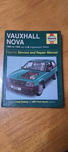 Vauxhall nova gte - sr, to
