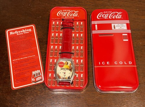 Vintage coke collectible watch - vintage,