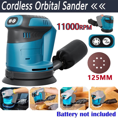 Cordless random orbital sander - orbital,
